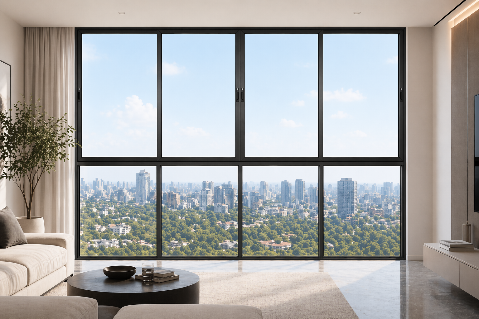 Slimline Sliding Window