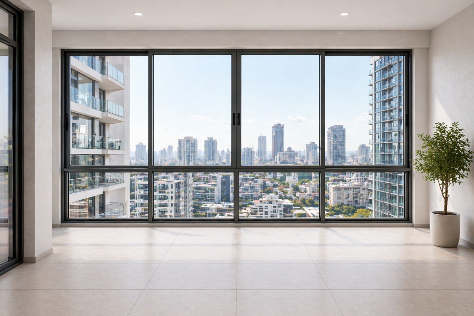 Slimline Sliding Window