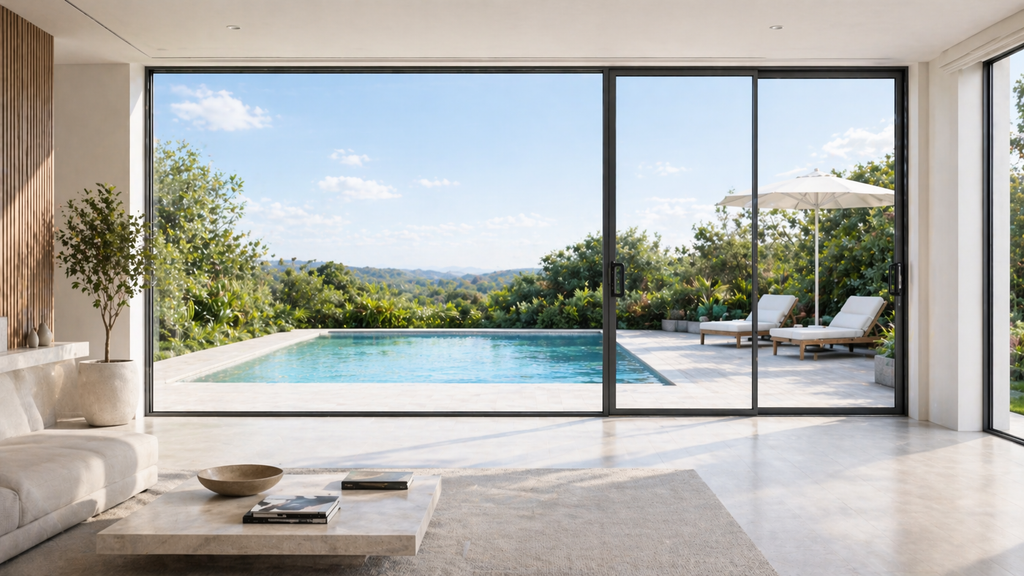 Lift-and-Slide Door