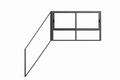 Panorama Slimline Sliding Window with corner glazing concept and slimline frame design