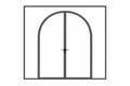 Arched Entry Door System