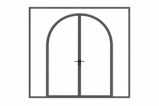 Arched Entry Door System