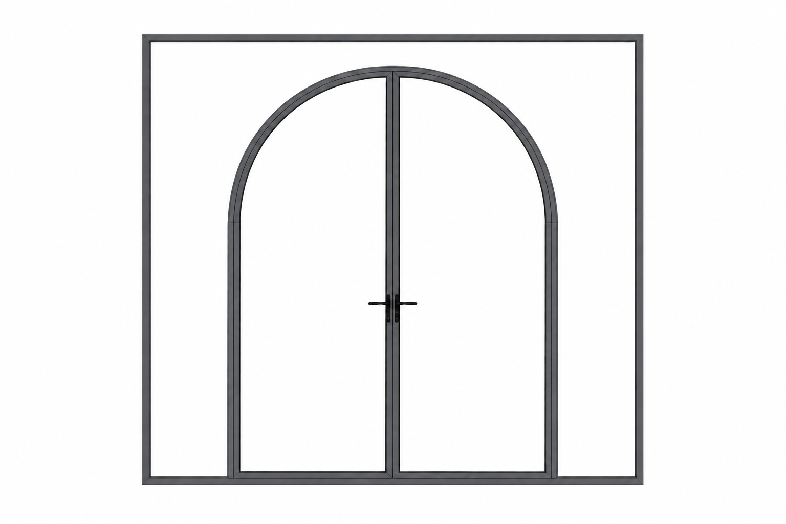 Arched Entry Door System