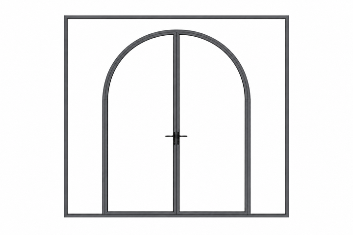 Arched Entry Door System